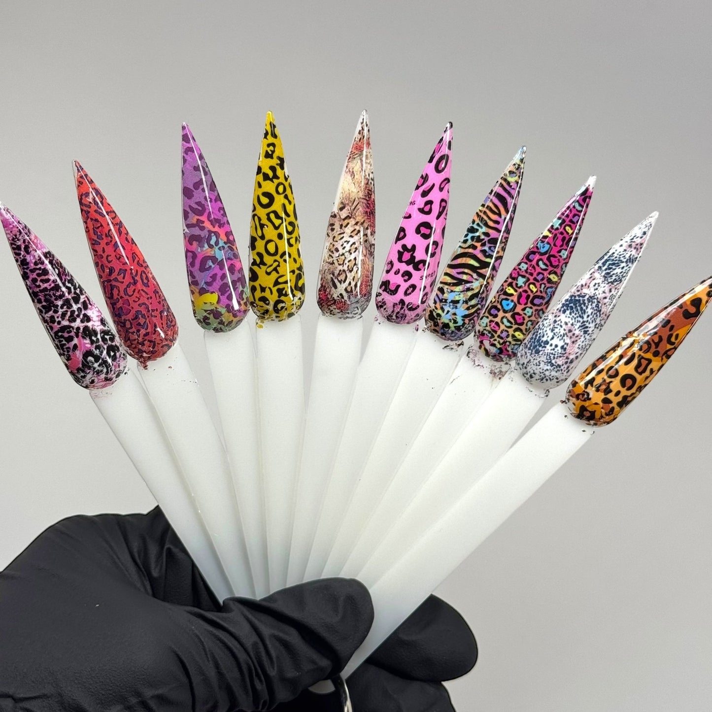 Animal Print Nail Foil Set – 10 Unique Styles for Trendy Nail Art - JTessentials