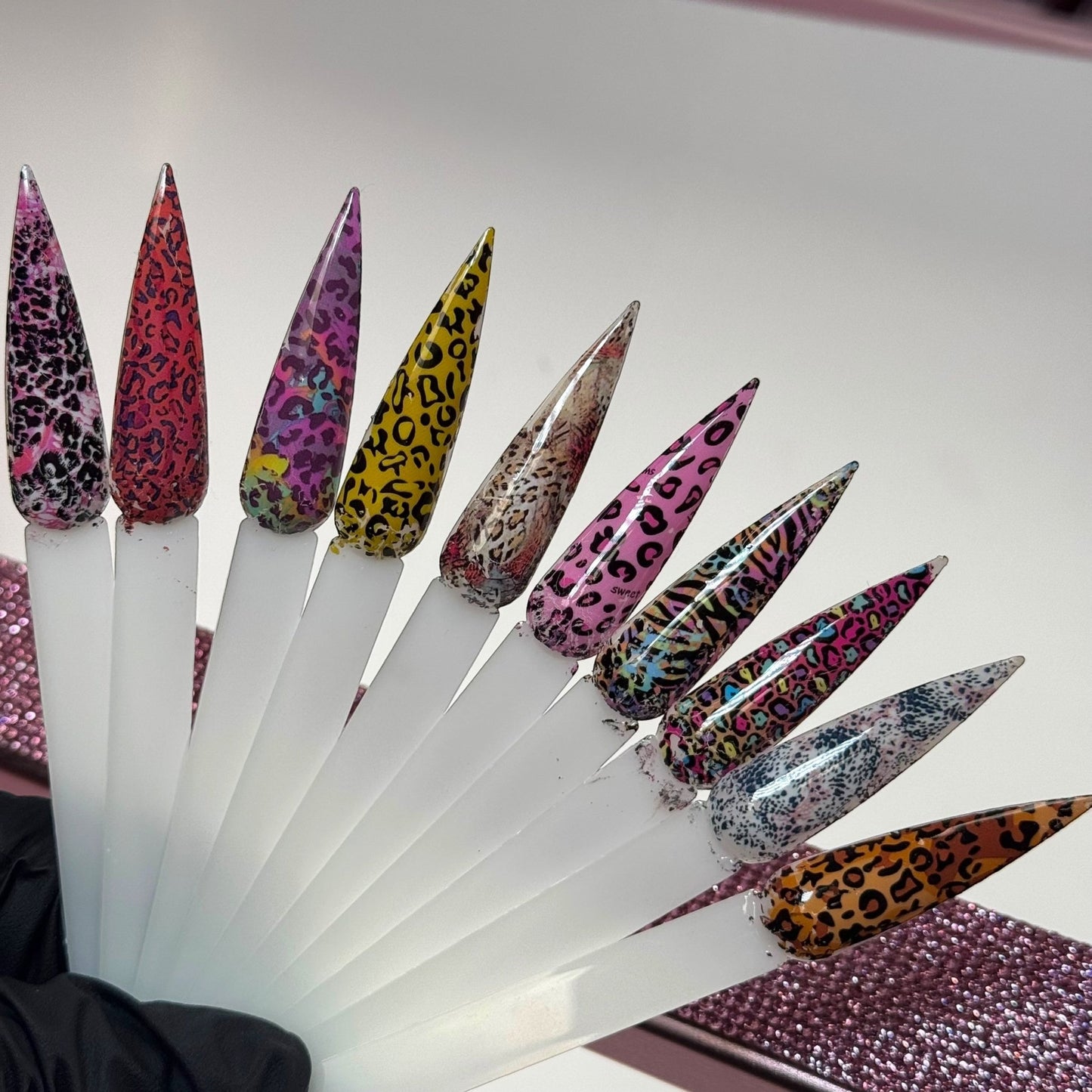Animal Print Nail Foil Set – 10 Unique Styles for Trendy Nail Art - JTessentials