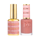 Ash Rose 090 DC Gel Duo – Elegant Dusty Rose Nail Polish Set | Long - Lasting Gel & Matching Lacquer - JTessentials
