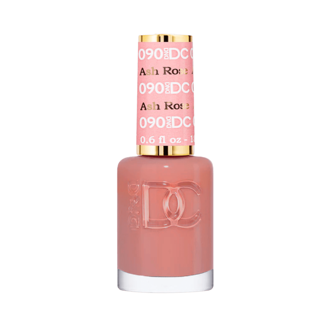 Ash Rose 090 DC Gel Duo – Elegant Dusty Rose Nail Polish Set | Long - Lasting Gel & Matching Lacquer - JTessentials