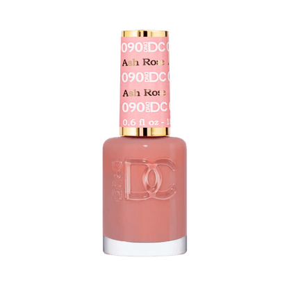 Ash Rose 090 DC Gel Duo – Elegant Dusty Rose Nail Polish Set | Long - Lasting Gel & Matching Lacquer - JTessentials