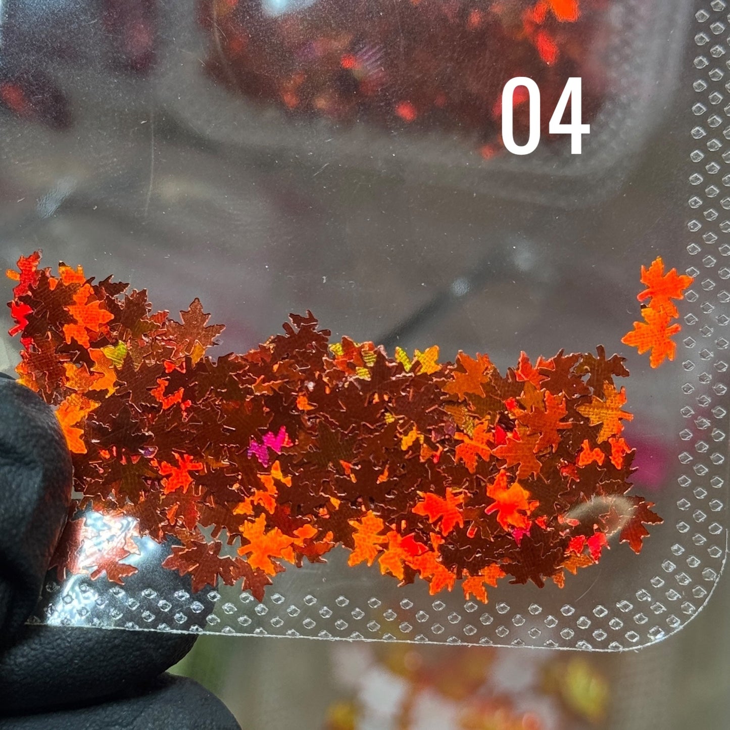 Autumn leaf nail decor - for fall nails - JTessentials