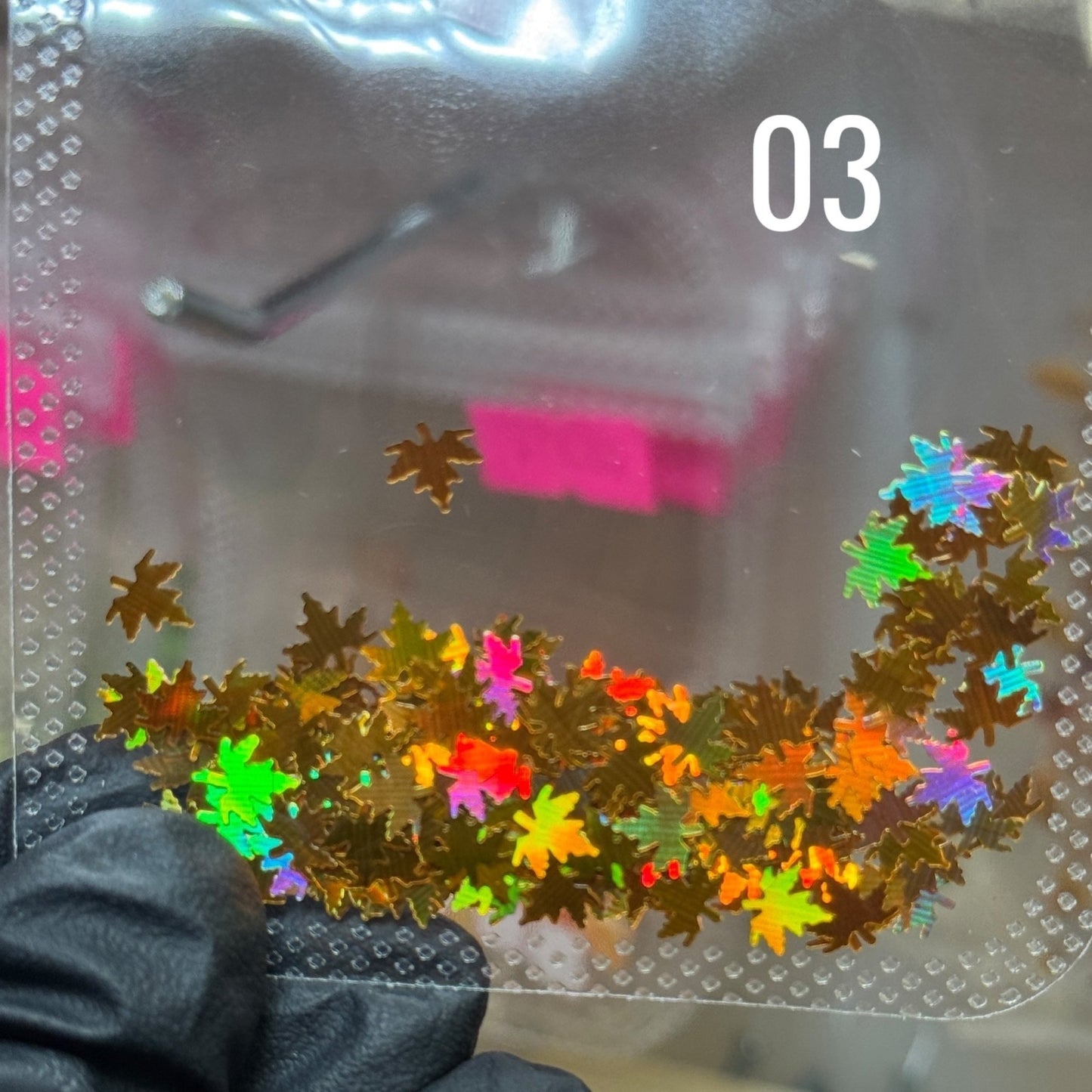 Autumn leaf nail decor - for fall nails - JTessentials