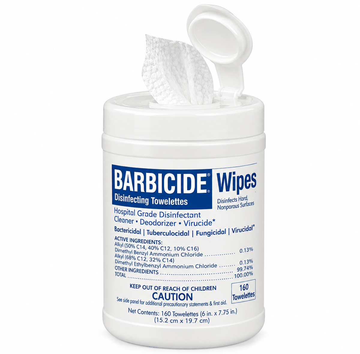 Barbicide Disinfecting Wipes – 160 Count - JTessentials