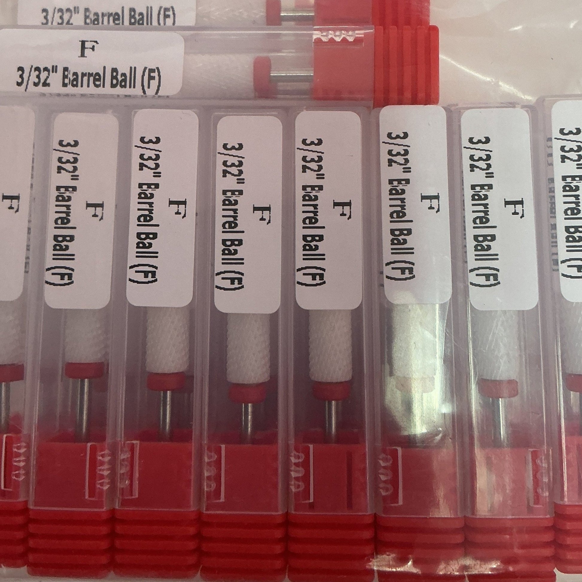 Barrel Ball (F) - fineCeramic Nail Drill Bits - JTessentials