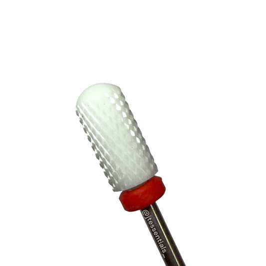 Barrel Ball (F) - fineCeramic Nail Drill Bits - JTessentials