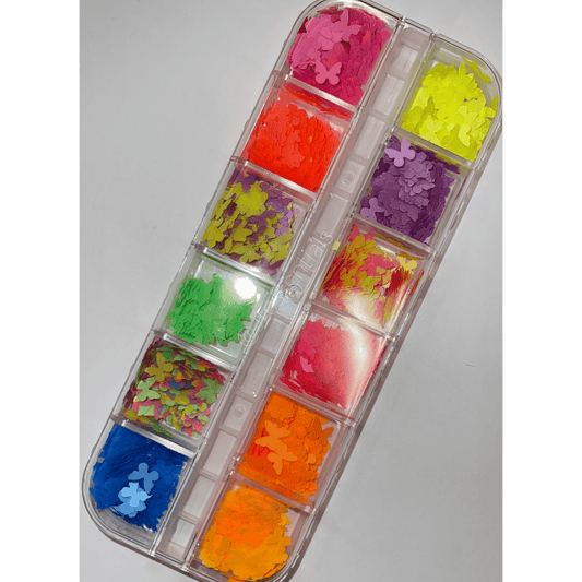 Big neon butterfly box - JTessentials