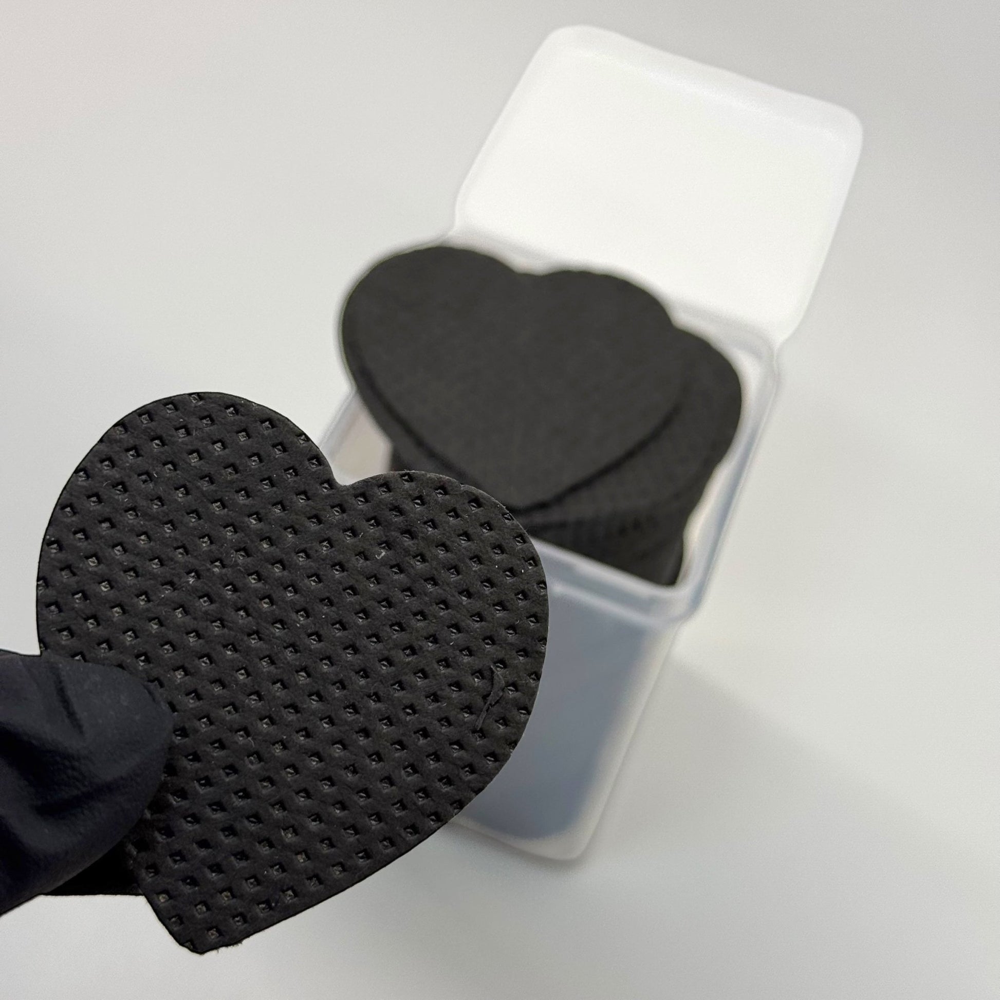 Black heart lint free wipes - 200 pcs box - JTessentials