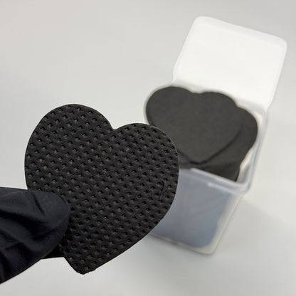 Black heart lint free wipes - 200 pcs box - JTessentials