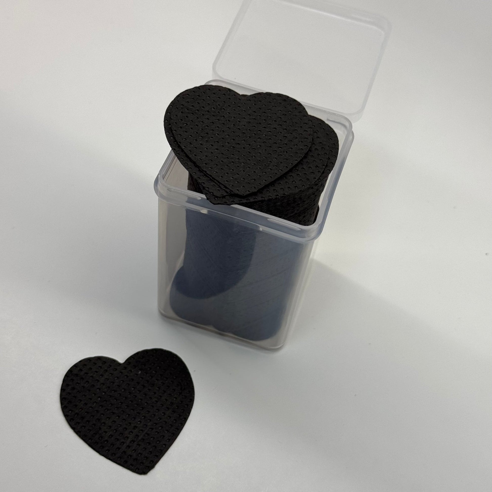 Black heart lint free wipes - 200 pcs box - JTessentials