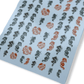 Black & Red Dragon Stickers - JTessentials