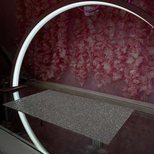BLING MAT - 02 | Sparkling Photo Prop and Nail Setup Accessory - JTessentials