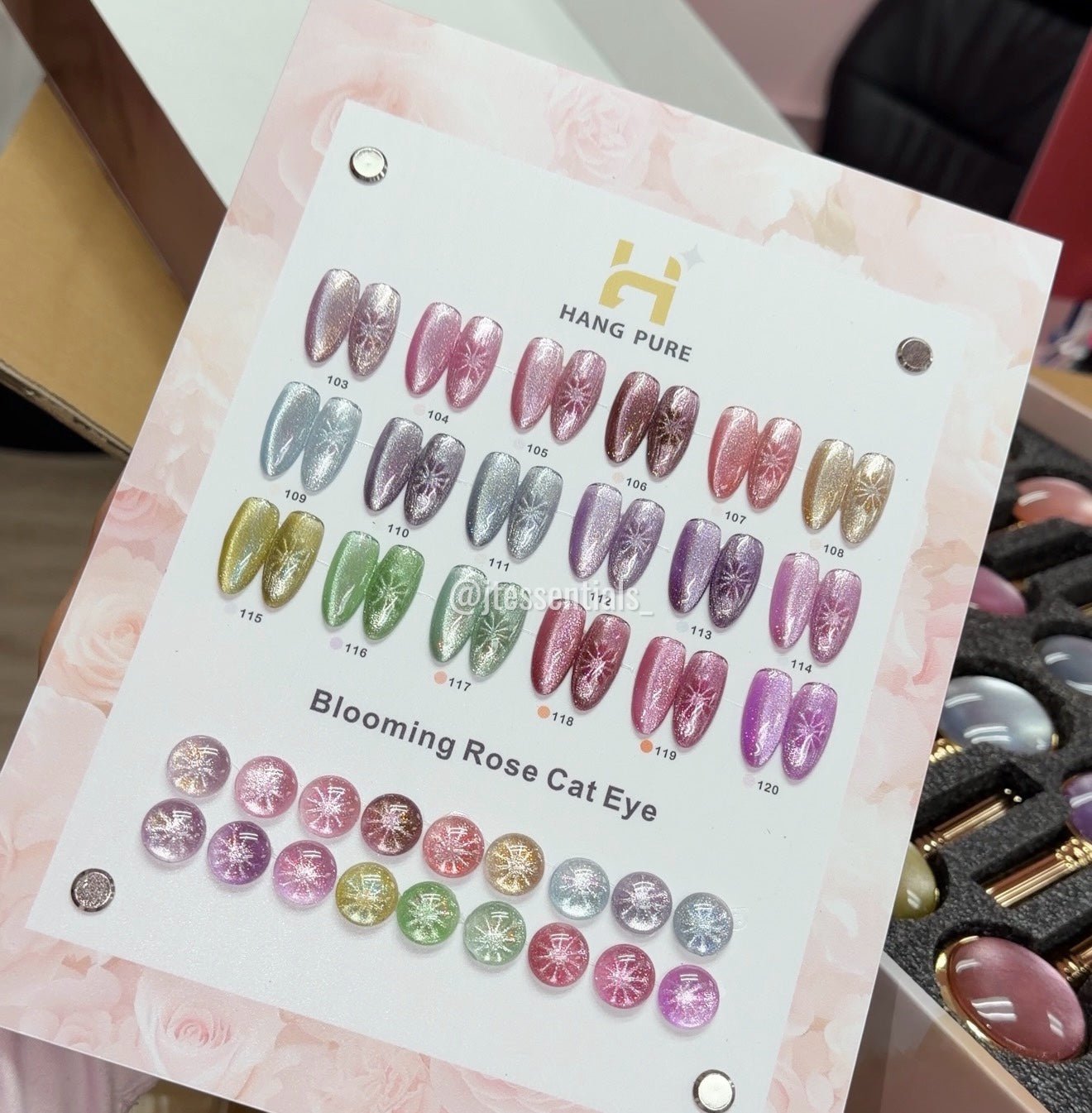 Blooming Rose Cat Eye| Hang - JTessentials