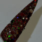 Brown Glitter - for nail decor. - JTessentials