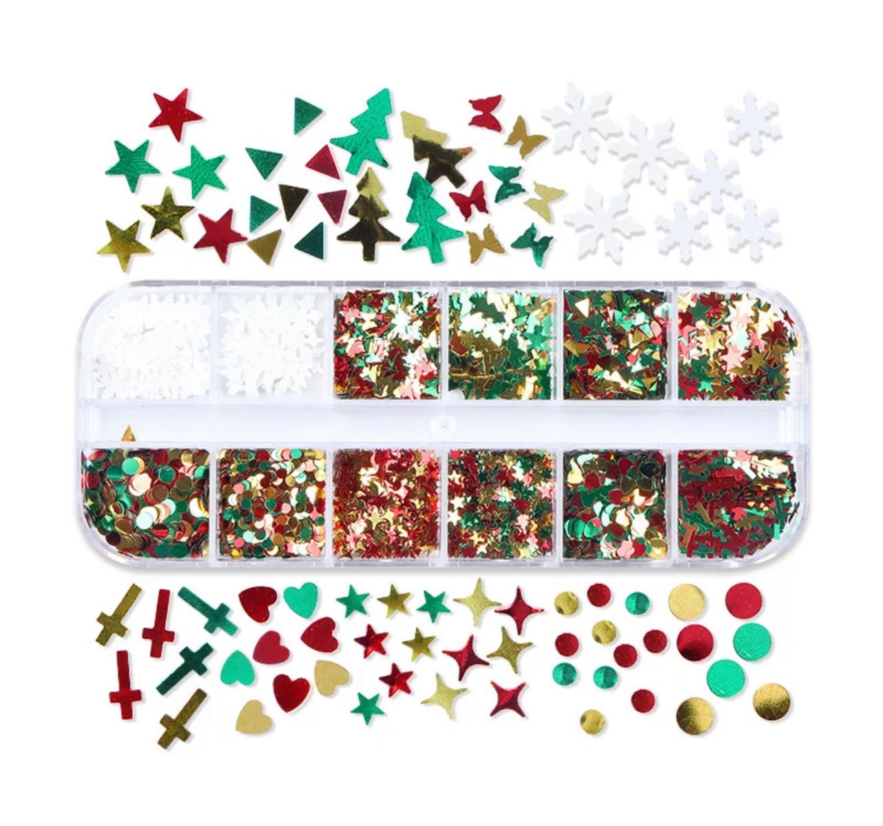 Christmas festivity box 03 - nail decoration - JTessentials