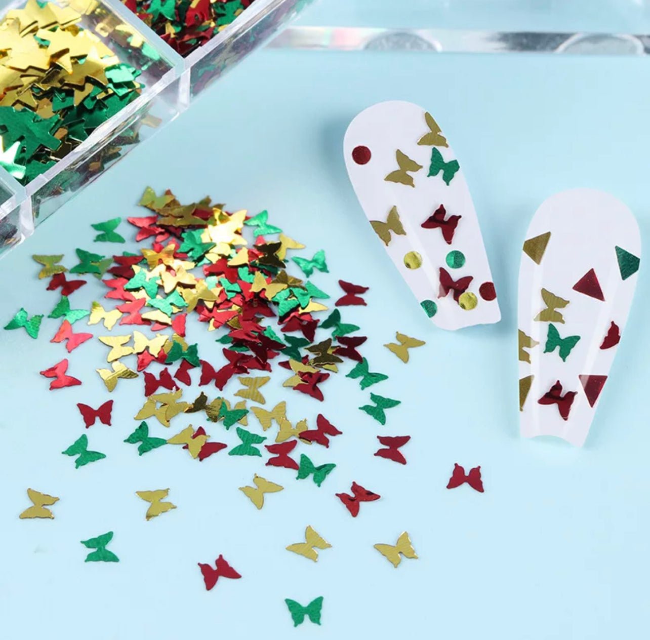 Christmas festivity box 03 - nail decoration - JTessentials