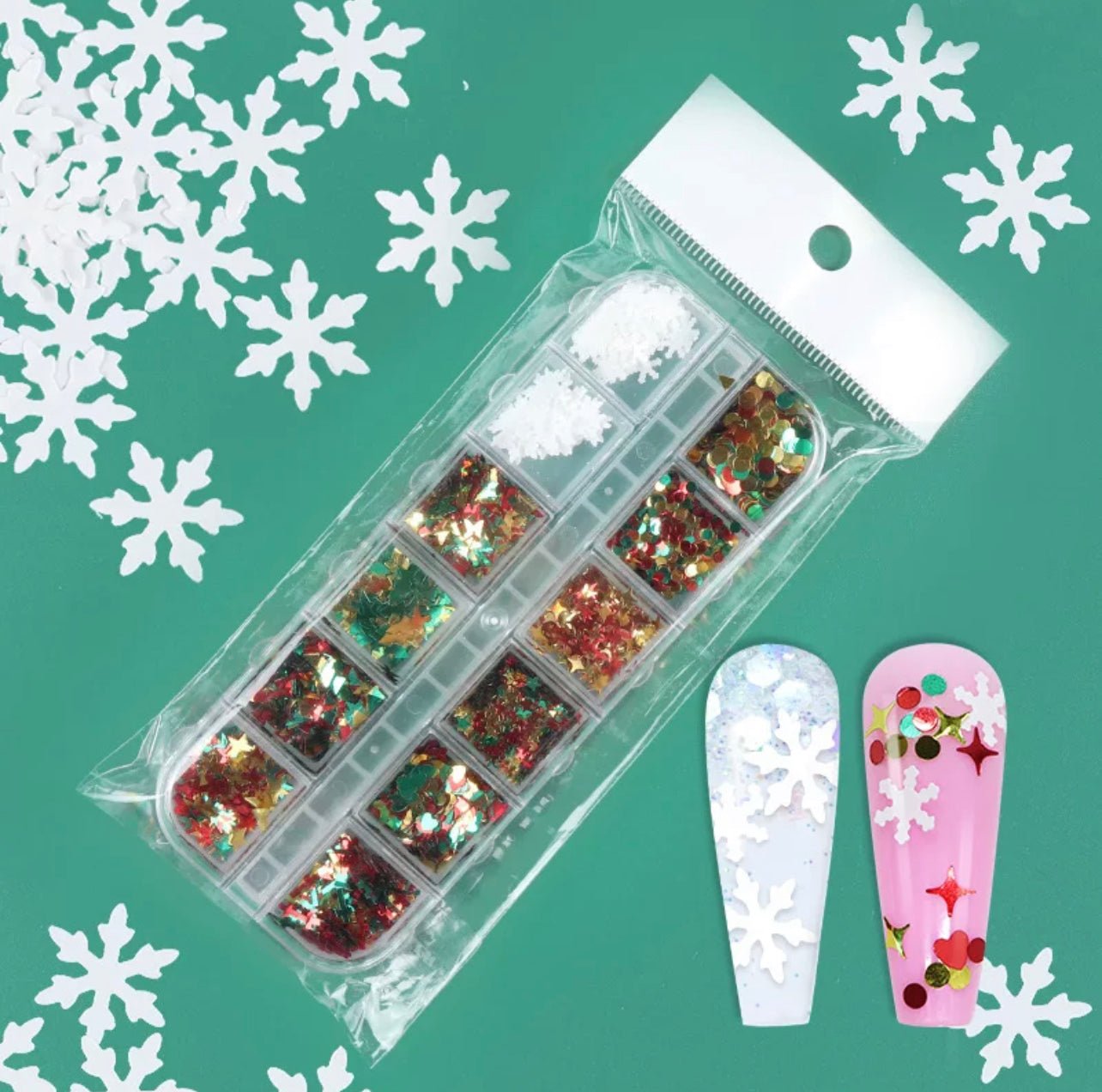 Christmas festivity box 03 - nail decoration - JTessentials