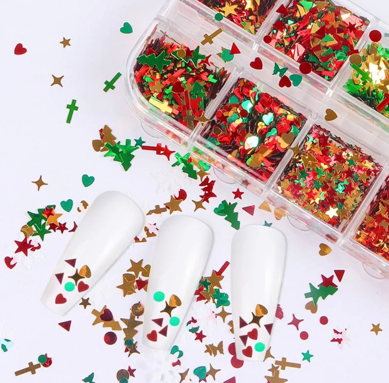 Christmas festivity box 03 - nail decoration - JTessentials