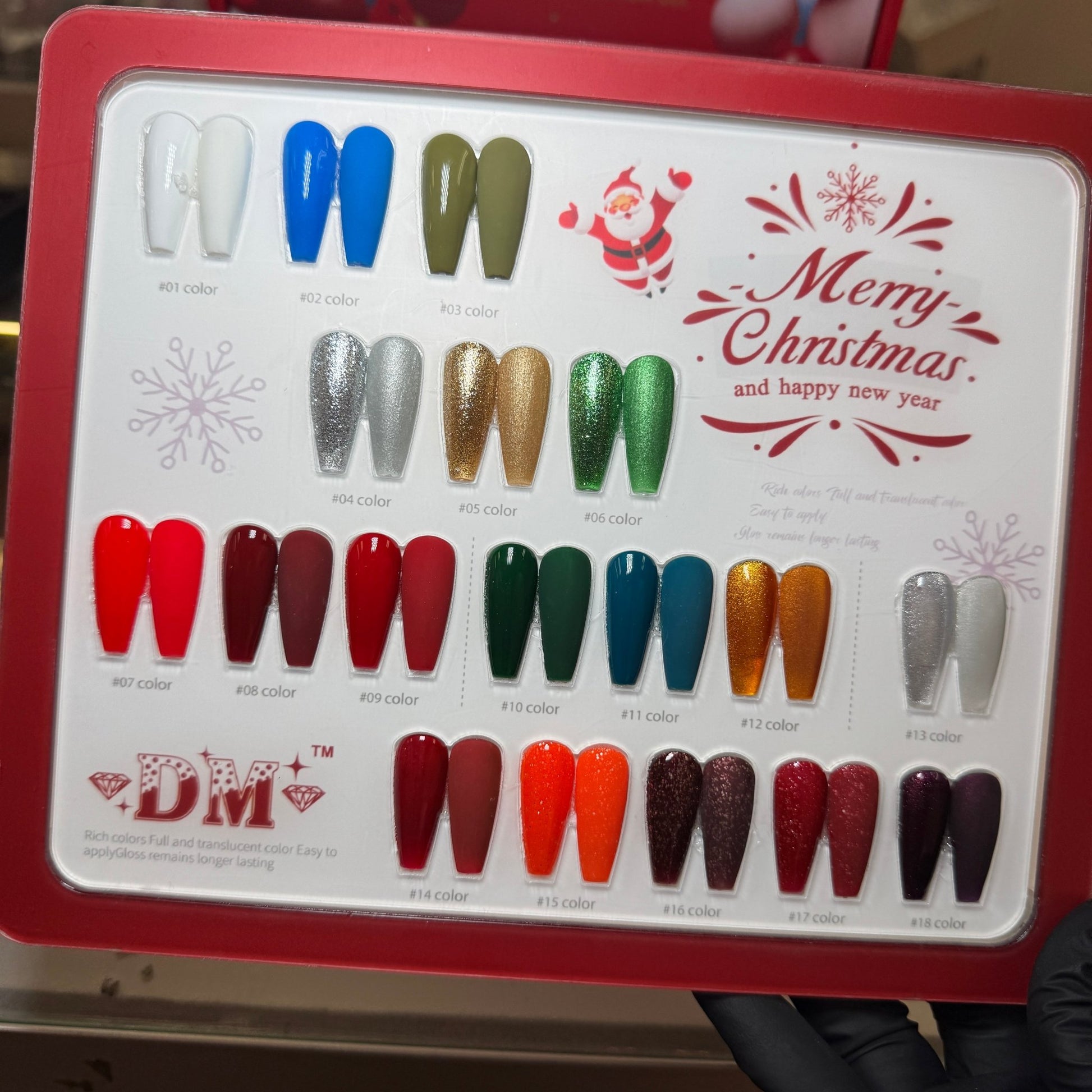 Christmas Gel Polish Collection – 18 Colors + Free Gifts - JTessentials