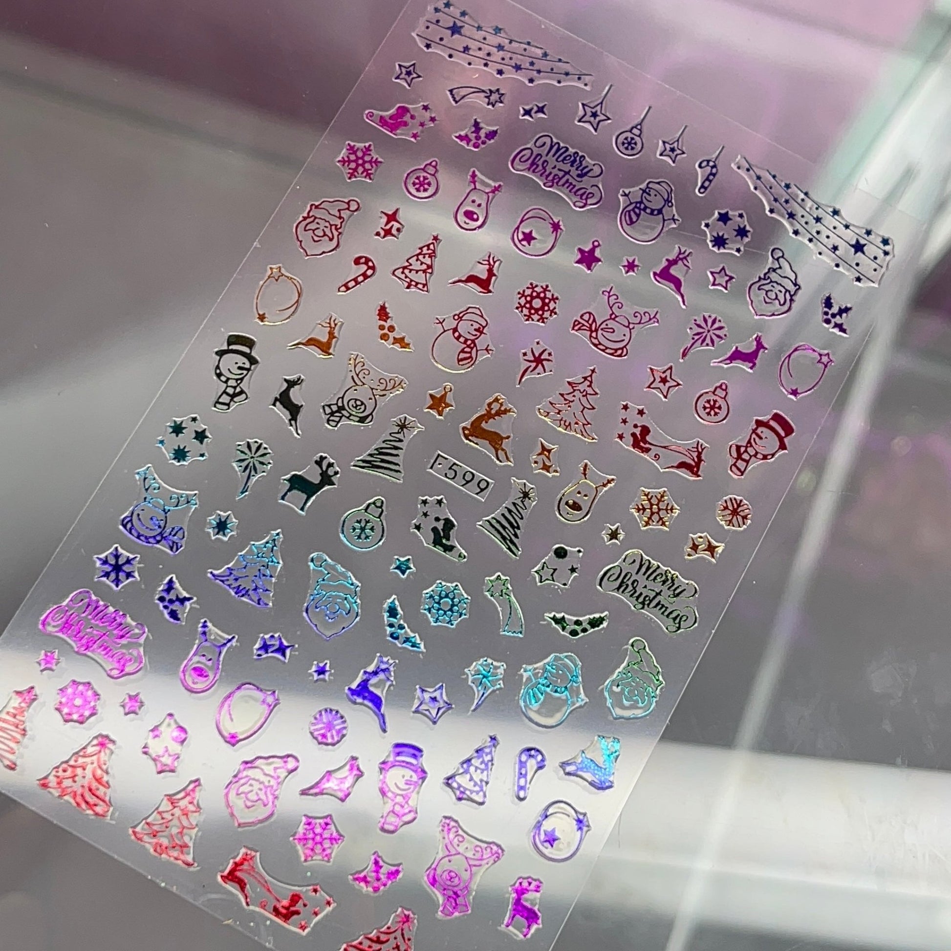 Christmas sticker F599 - JTessentials