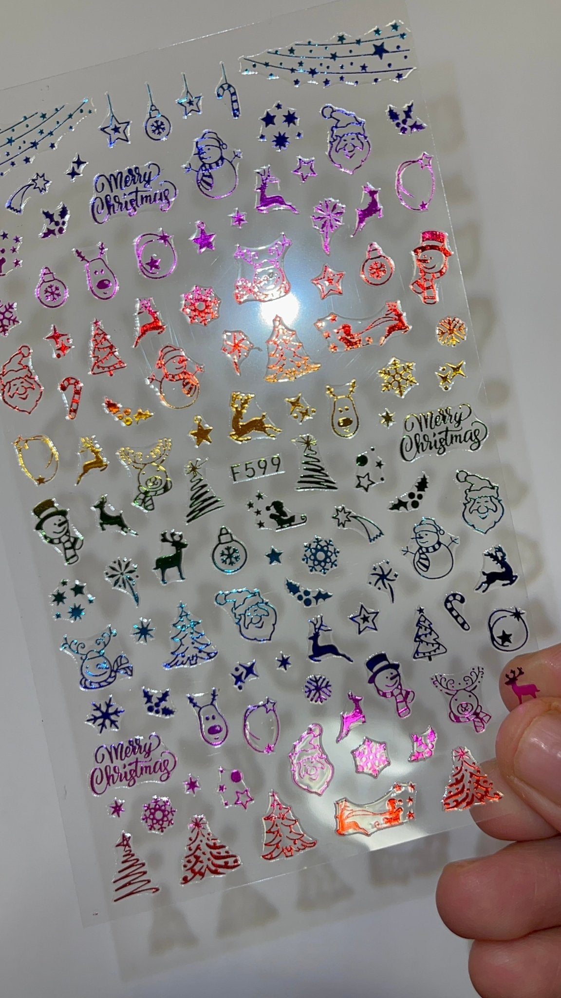 Christmas sticker F599 - JTessentials