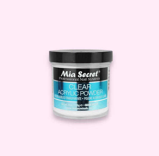 Clear Acrylic Powder Mia secret - JTessentials