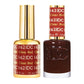 Clear Red 162 DND Gel Duo – Vibrant Jelly Red Gel Polish + Matching Lacquer | High Shine, Salon - Quality Finish - JTessentials