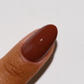 COFFEE BEAN 319 DC Gel Duo – Rich Mocha Brown Gel Polish + Matching Nail Lacquer - JTessentials