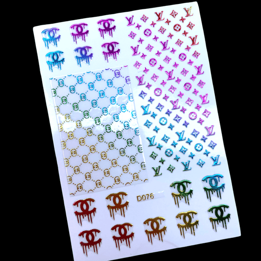 Colorful Designer Drip Sticker D076 - 9 - JTessentials