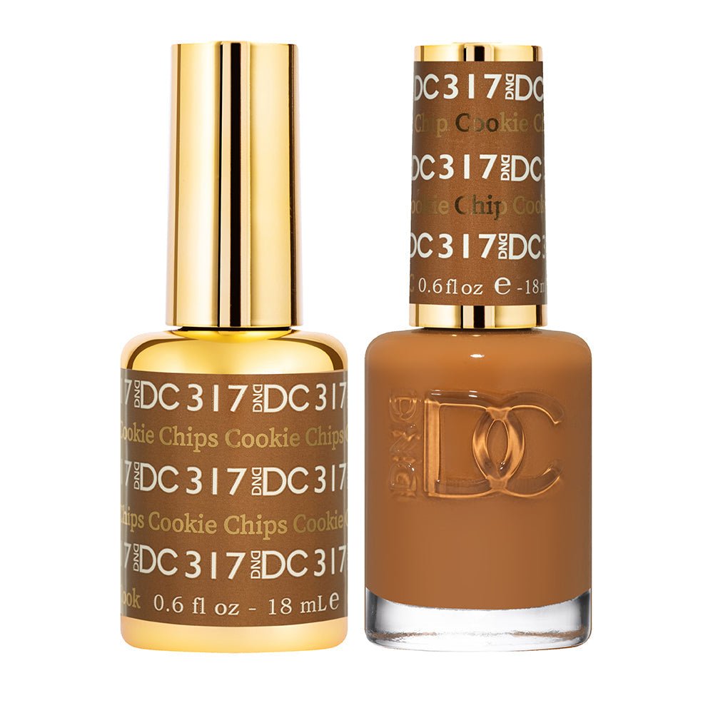 COOKIE CHIPS 317 DC Gel Duo – Sweet Neutral Nude Gel Polish + Matching Lacquer - JTessentials