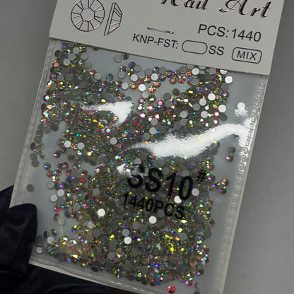 Crystal ss10 AB 1440 pcs rhinestone pack - JTessentials