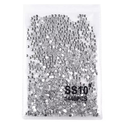 Crystal ss10 SILVER 1440 pcs rhinestone pack - JTessentials