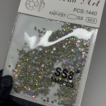 Crystal ss8 AB 1440 rhinestone pack - JTessentials