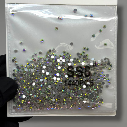 Crystal ss8 AB 1440 rhinestone pack - JTessentials
