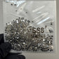 Crystal ss8 SILVER 1440 rhinestone pack - JTessentials