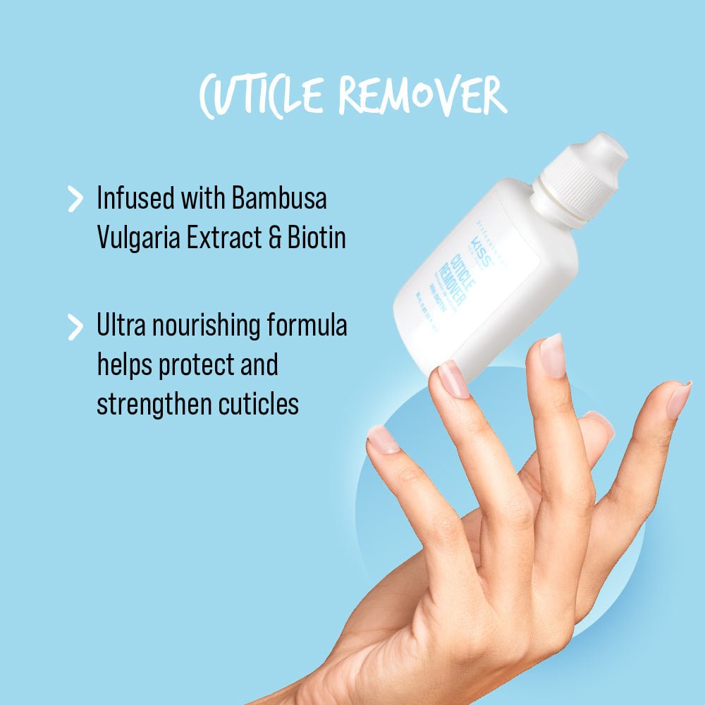 Cuticle Remover – Quick & Gentle Nail Care Solution KISS Professional - JTessentials