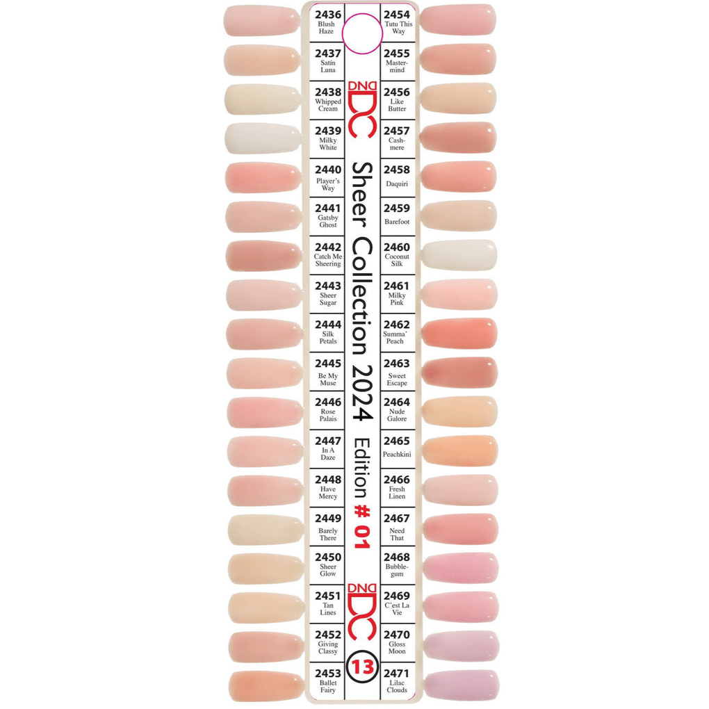 DC SHEER COLLECTION - Matching Gel & Lacquer | - JTessentials