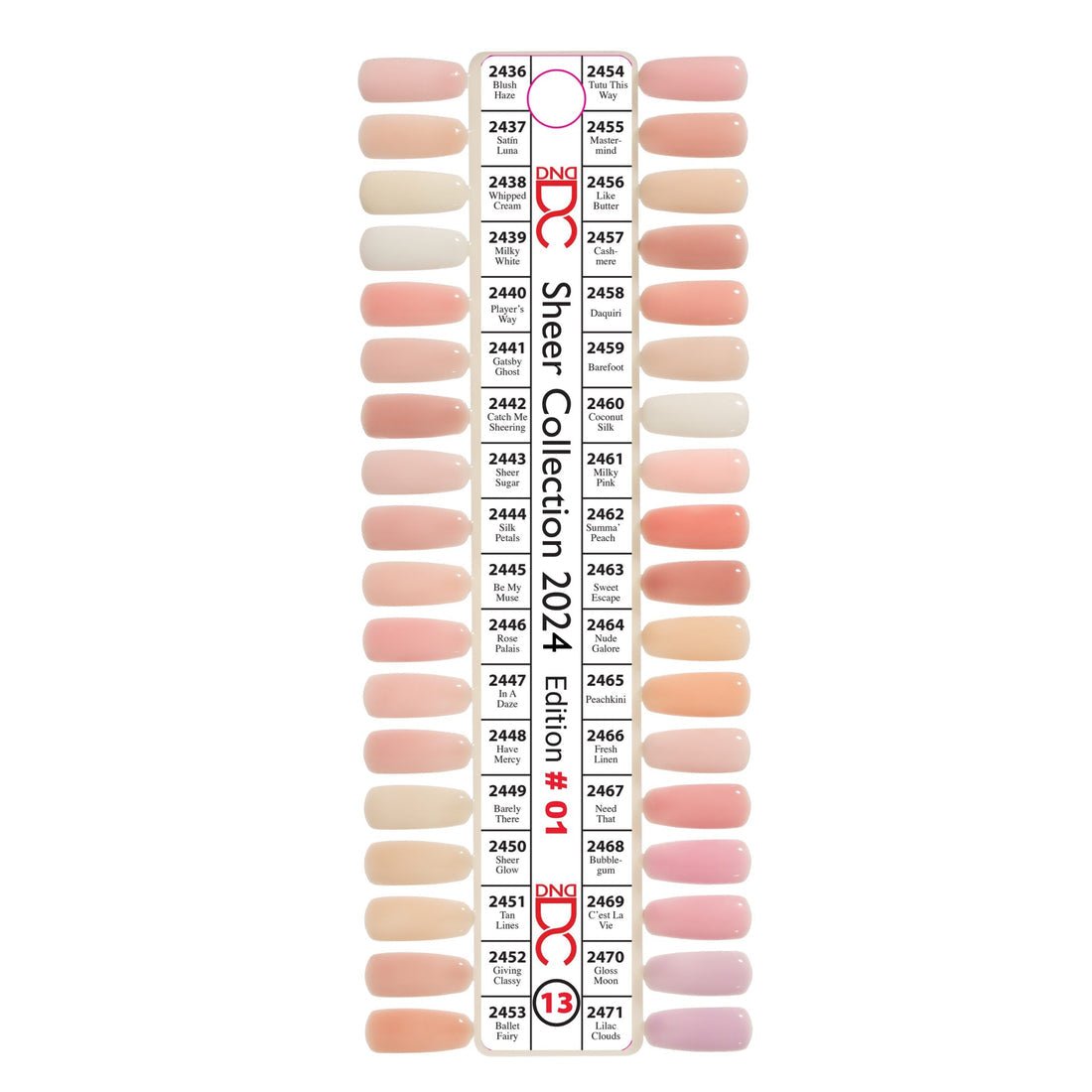 DC SHEER COLLECTION - Matching Gel & Lacquer | - JTessentials