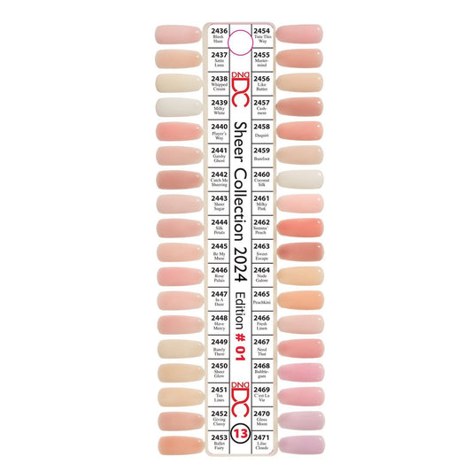 DC SHEER COLLECTION - Matching Gel & Lacquer | - JTessentials