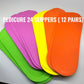 Disposable Pedicure Sandals – 12 Pairs for Professional & Home Use - JTessentials