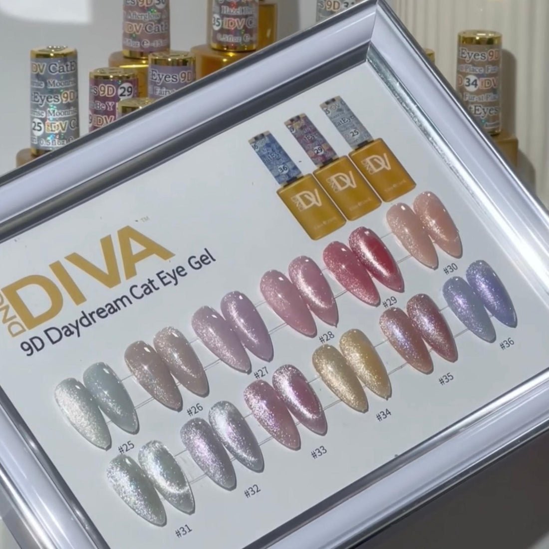 DIVA 9D Cat Eye Gel Polish – Day Dream - JTessentials
