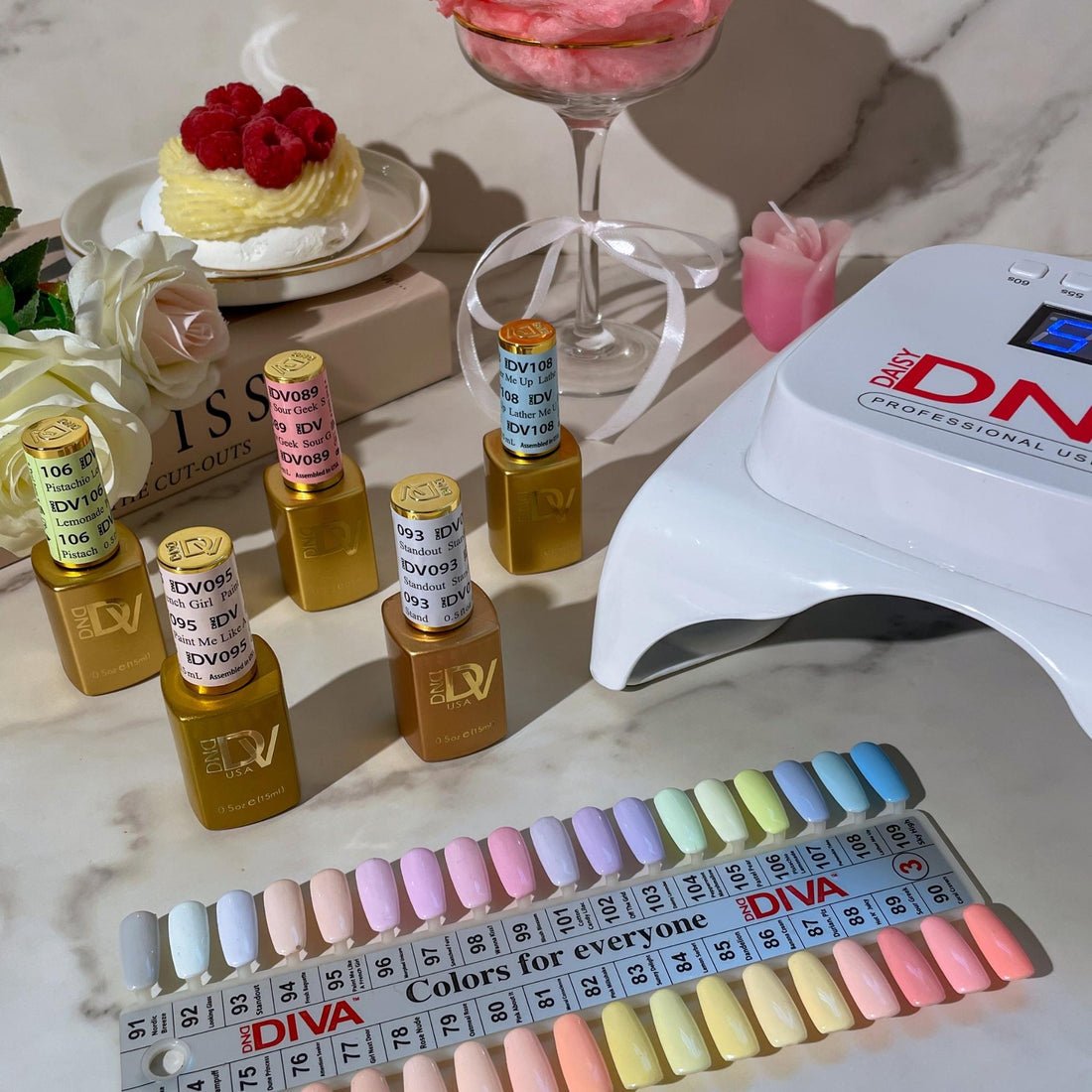 DIVA COQUETTE COLLECTION - GEL POLISH Matching Gel & Lacquer | - JTessentials