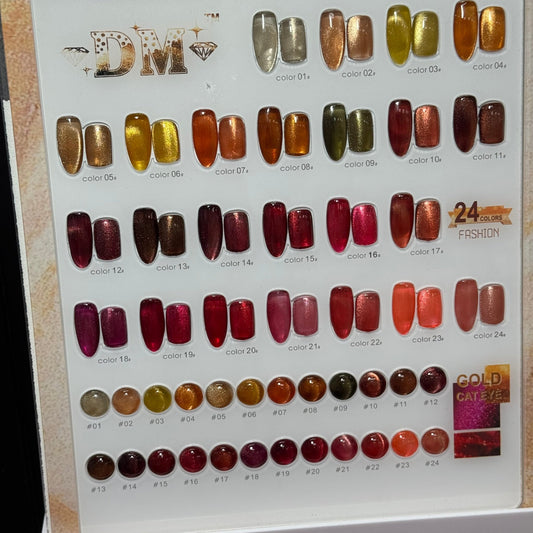 DM GEL POLISH - GOLD CAT EYE - JTessentials