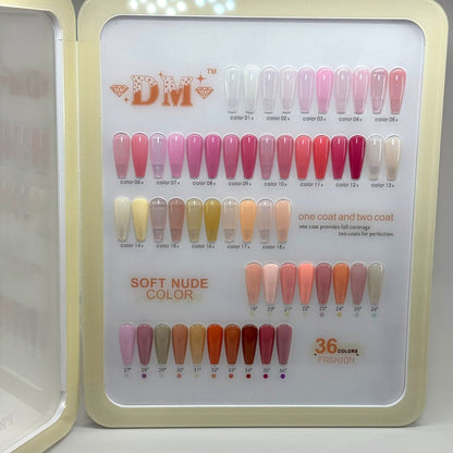 DM Gel Polish Soft Nude Color – Fashionable Nude Shades for Salon - Perfect Nails - JTessentials