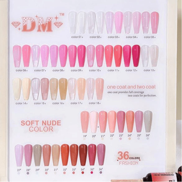 DM Gel Polish Soft Nude Color – Fashionable Nude Shades for Salon - Perfect Nails - JTessentials