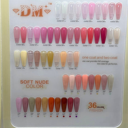 DM Gel Polish Soft Nude Color – Fashionable Nude Shades for Salon - Perfect Nails - JTessentials