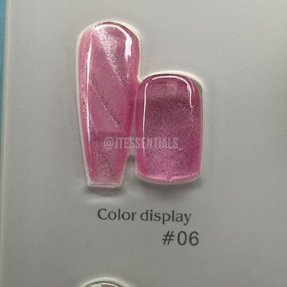 DM Gemstone Cat Eye Gel Polish – Magnetic Reflective Colors for a Multi - Dimensional Look - JTessentials