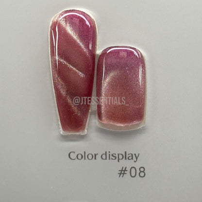 DM Gemstone Cat Eye Gel Polish – Magnetic Reflective Colors for a Multi - Dimensional Look - JTessentials