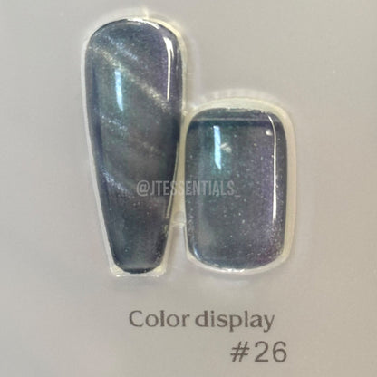 DM Gemstone Cat Eye Gel Polish – Magnetic Reflective Colors for a Multi - Dimensional Look - JTessentials