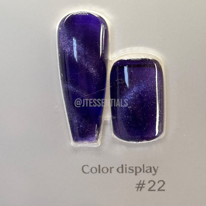 DM Gemstone Cat Eye Gel Polish – Magnetic Reflective Colors for a Multi - Dimensional Look - JTessentials